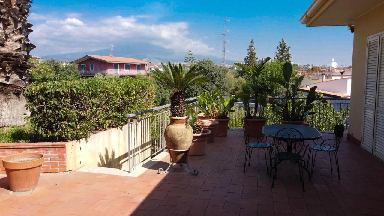 Holiday Flower Villa Panoramica Sul Golfo Di Catania Misterbianco Luaran gambar